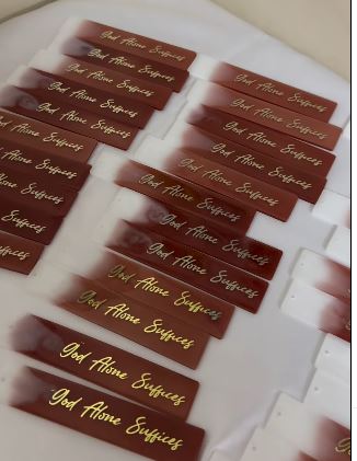 Custom Resin Bookmarks by Anisha